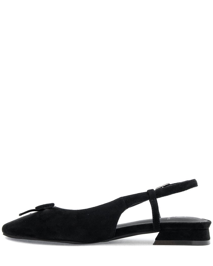 The Monte Svart Slingback