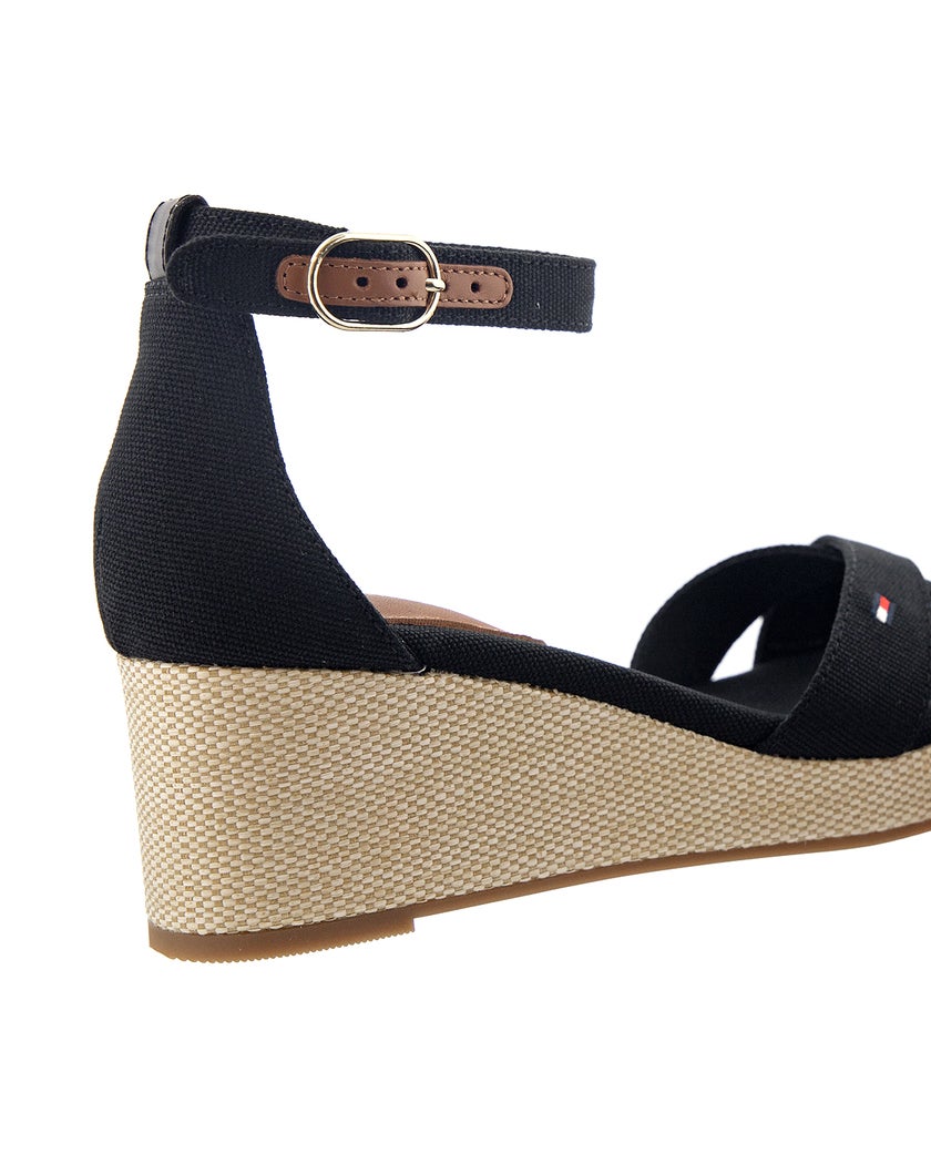 Tommy Hilfiger Svart Sandalett