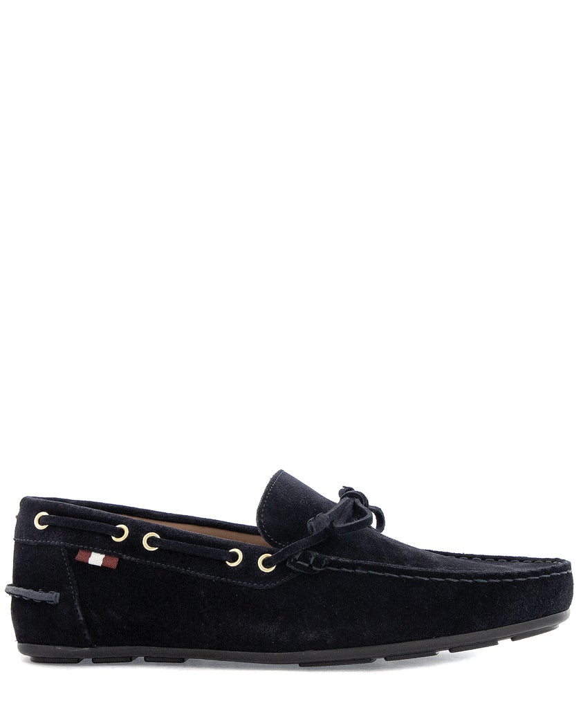 Bally Blå Loafers