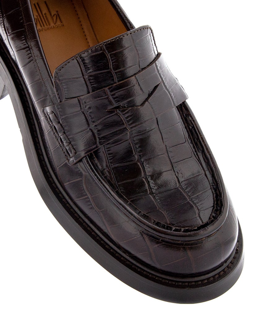 Billi Bi Brun Loafers