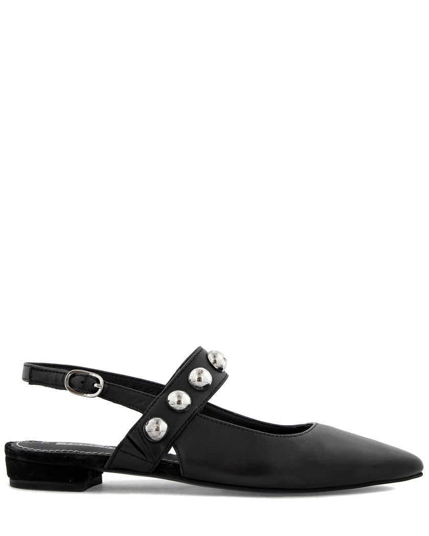 Foot News Svart Sandalett