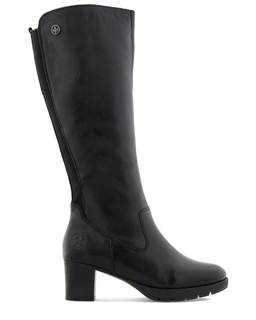 Rieker Svart Stövel