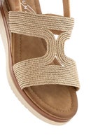 Donna Girl Guld Sandalett