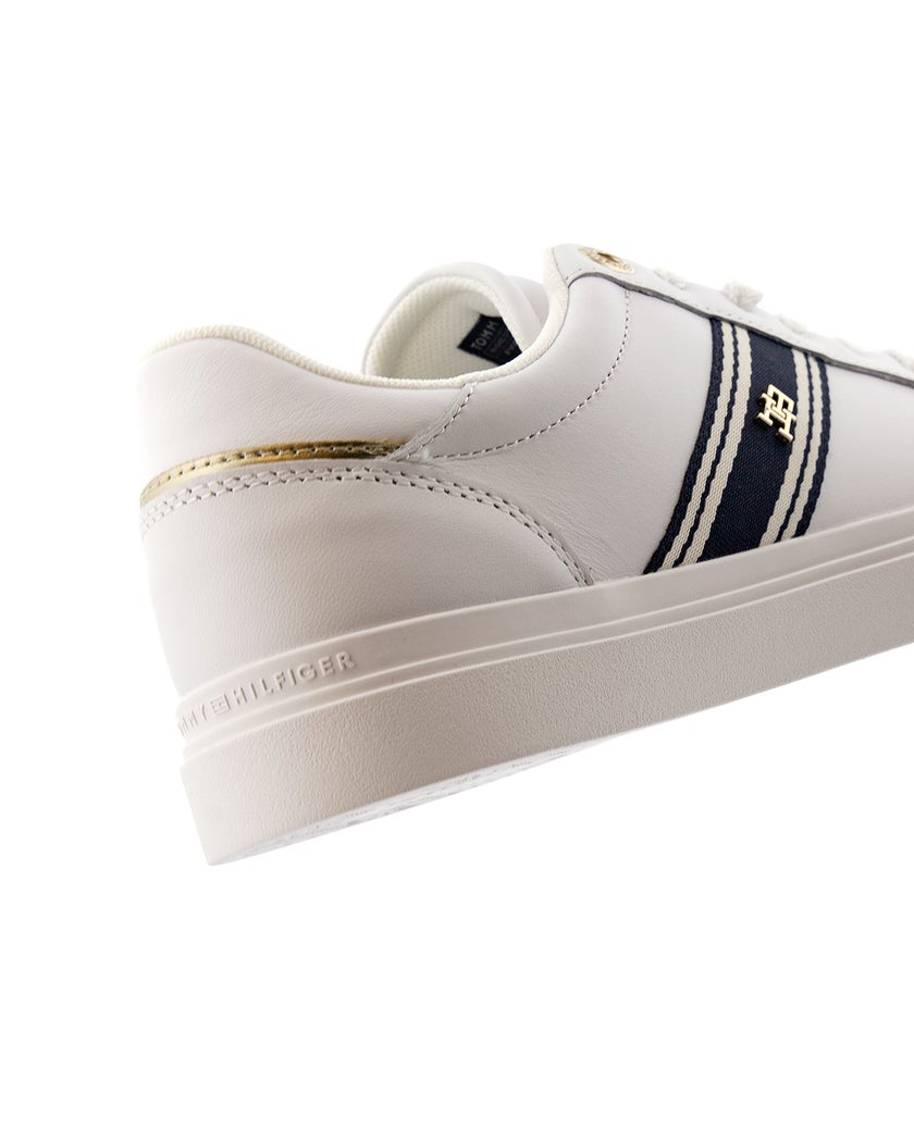Tommy Hilfiger Vit Sneakers