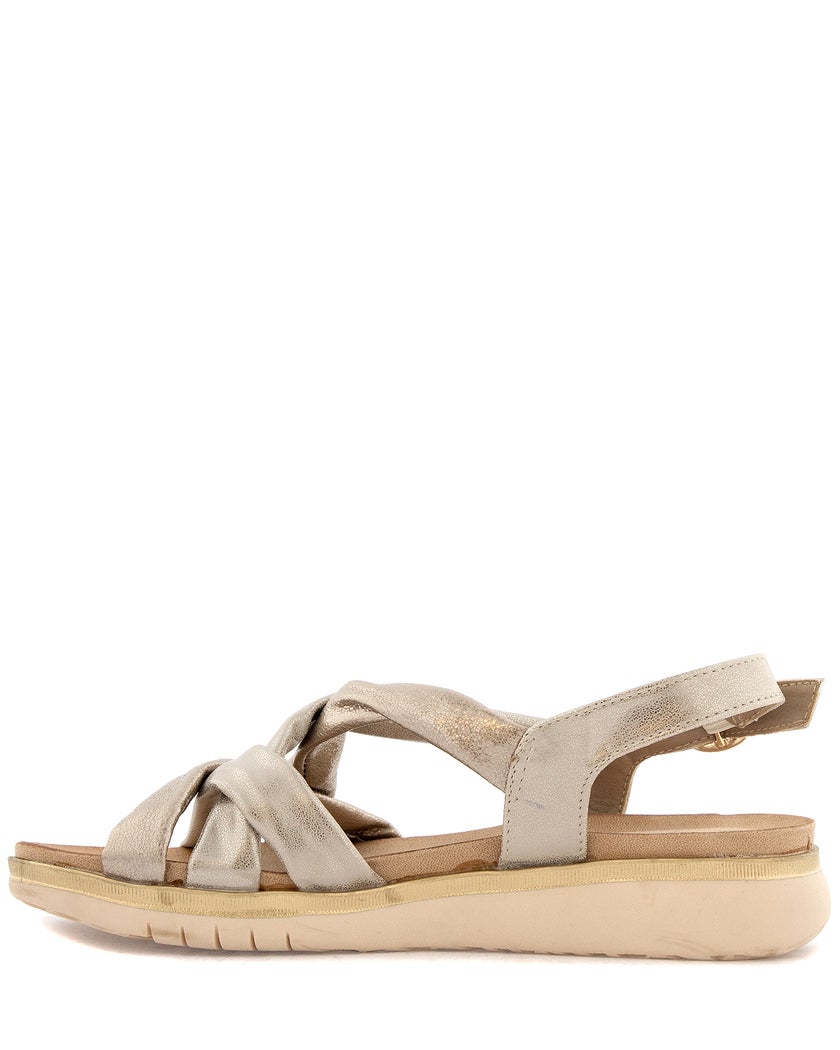 Lunar Metallic Sandal