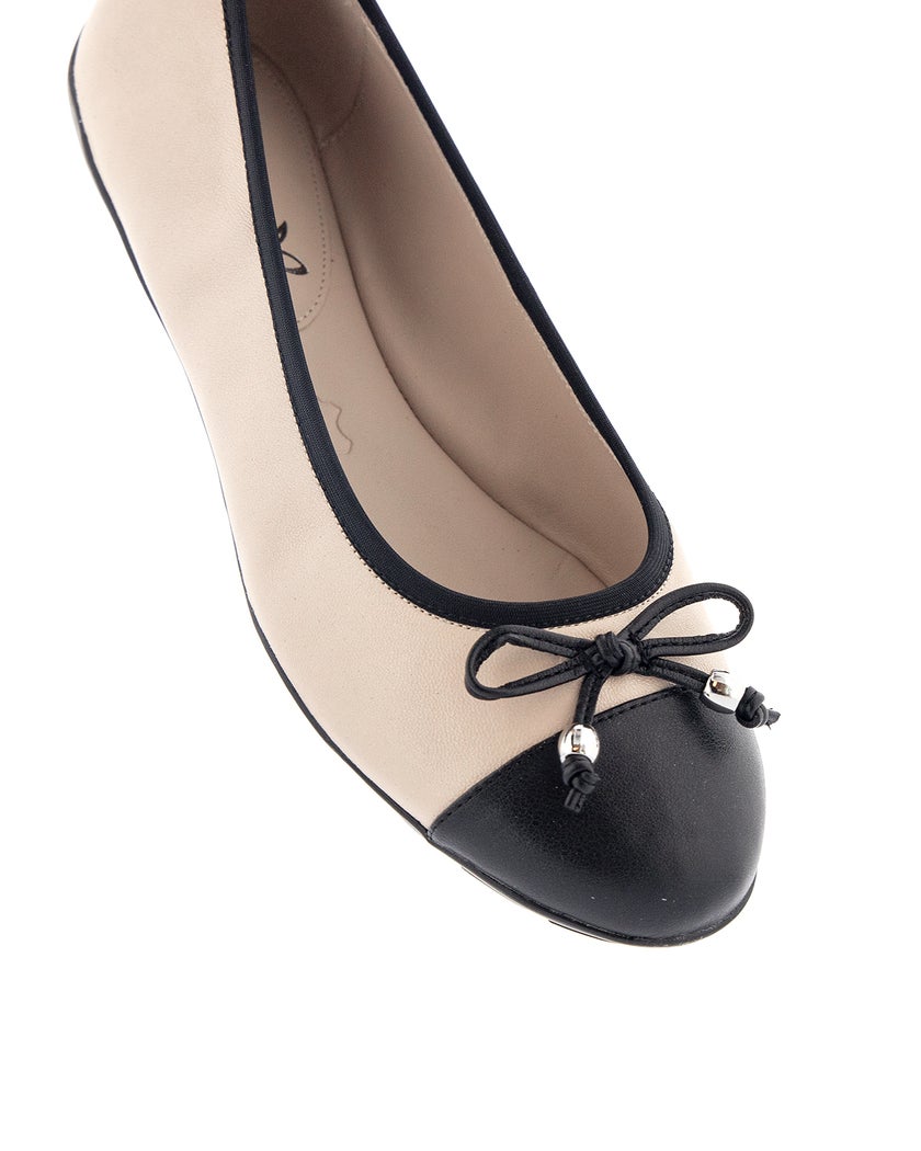 Caprice Beige Ballerina