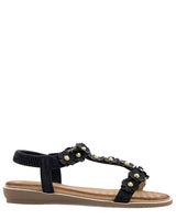 Lunar Svart Sandal
