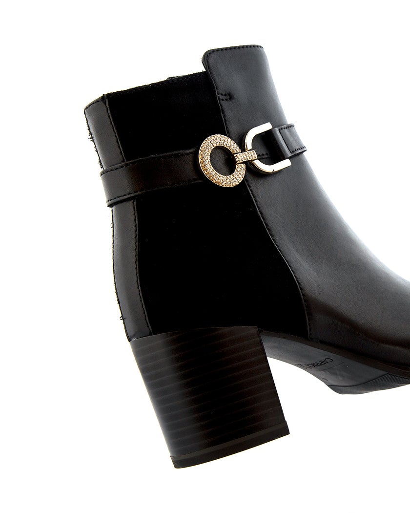 Caprice Svart Stövlett