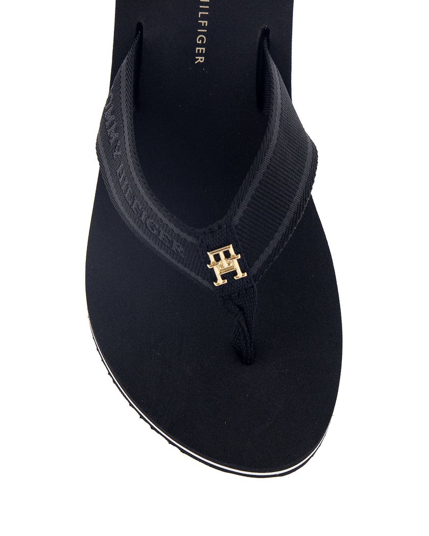 Tommy Hilfiger Svart Flip-Flop