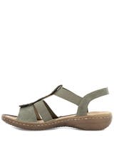 Rieker Grön Sandal