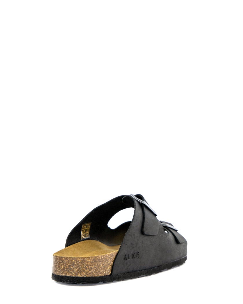 ALKE Svart Sandal