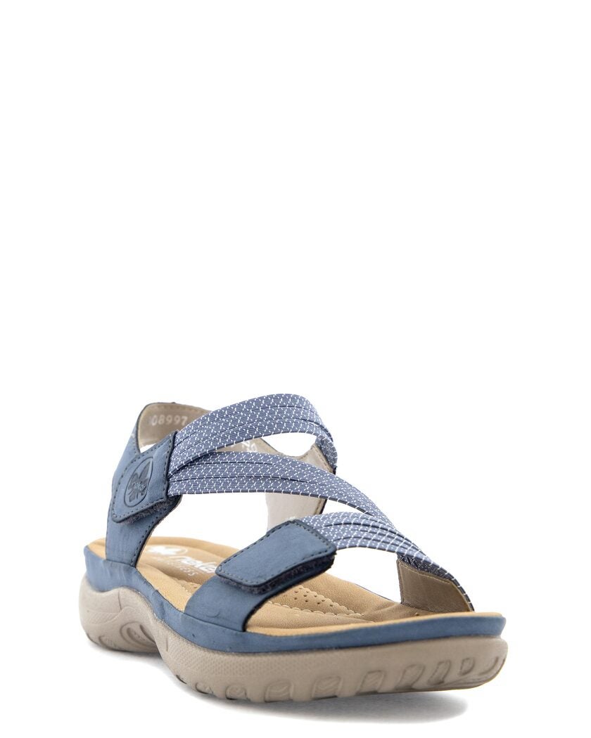 Rieker Blå Sandal