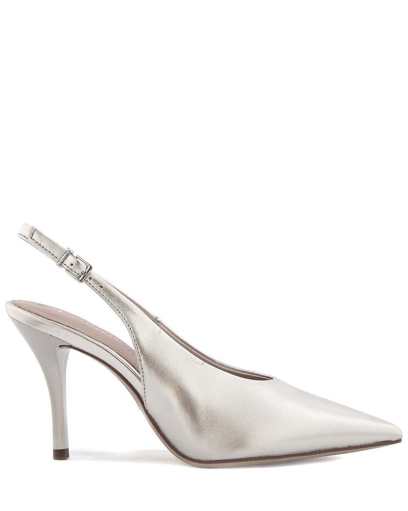 Tamaris Silver Pumps