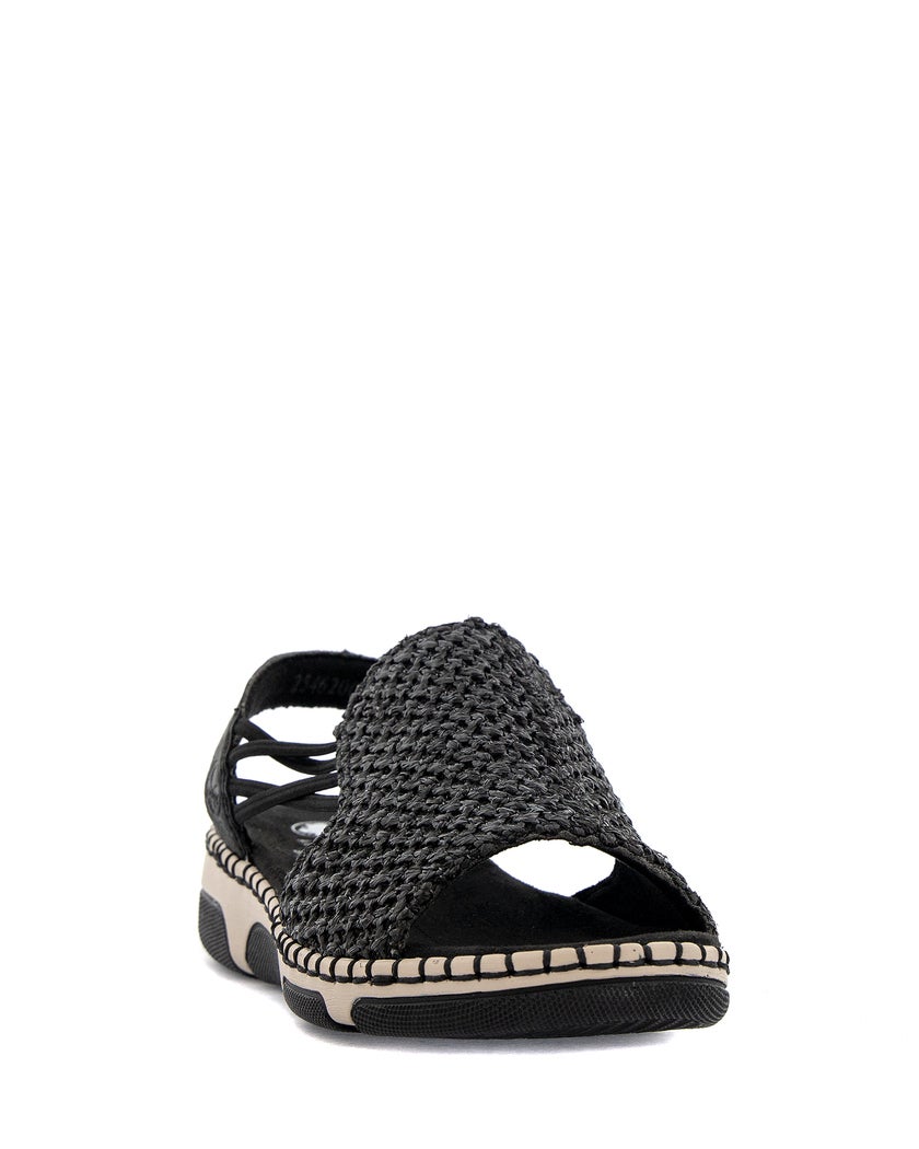 Rieker Svart Sandal