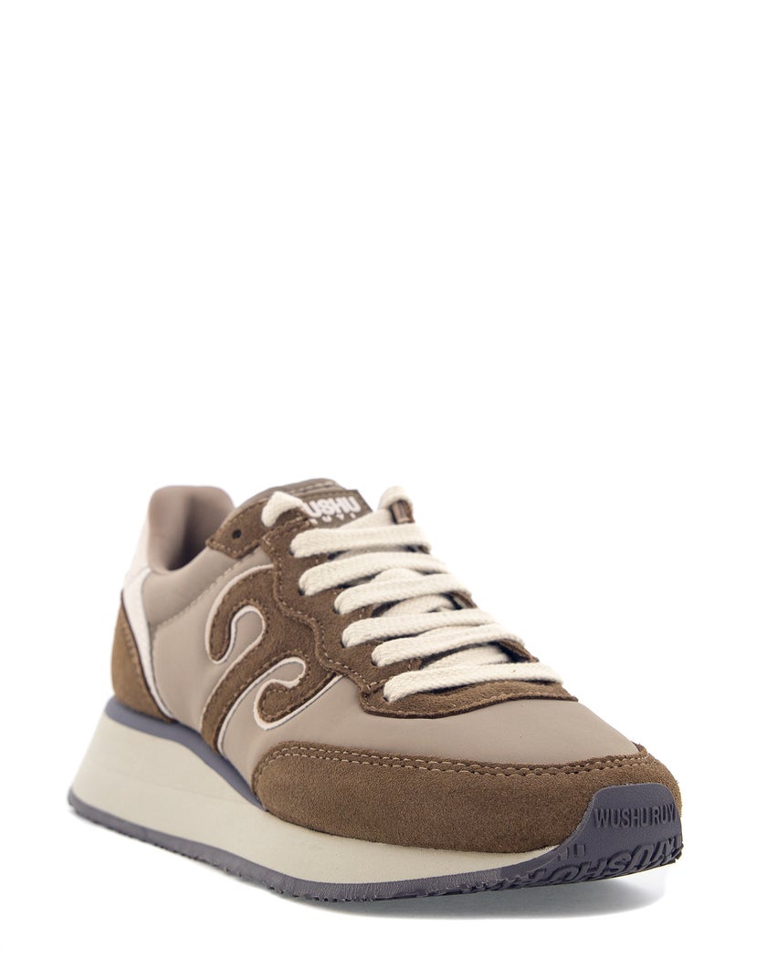 Wushu Brun Sneakers