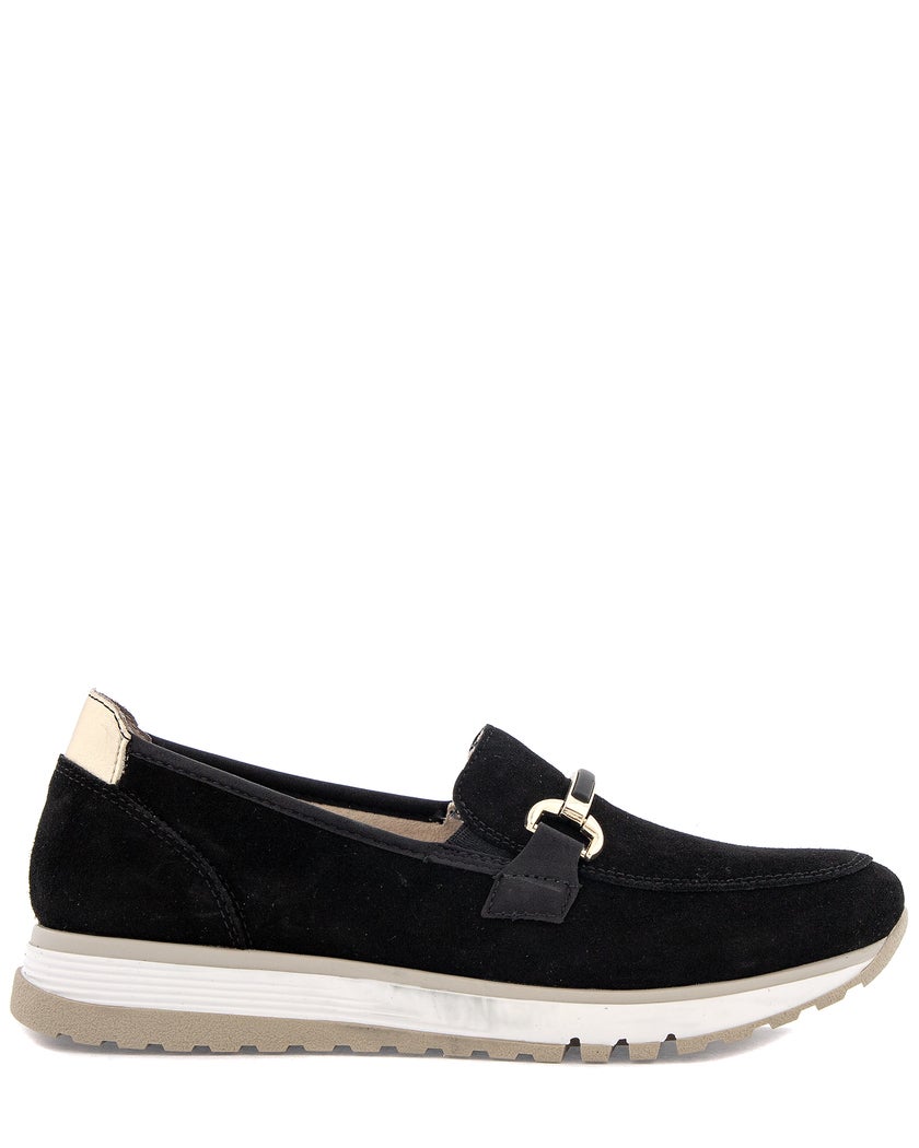 Rieker Svart Loafers