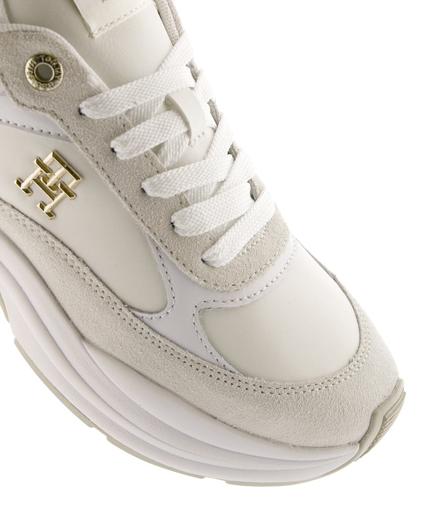 Tommy Hilfiger Vit Sneakers