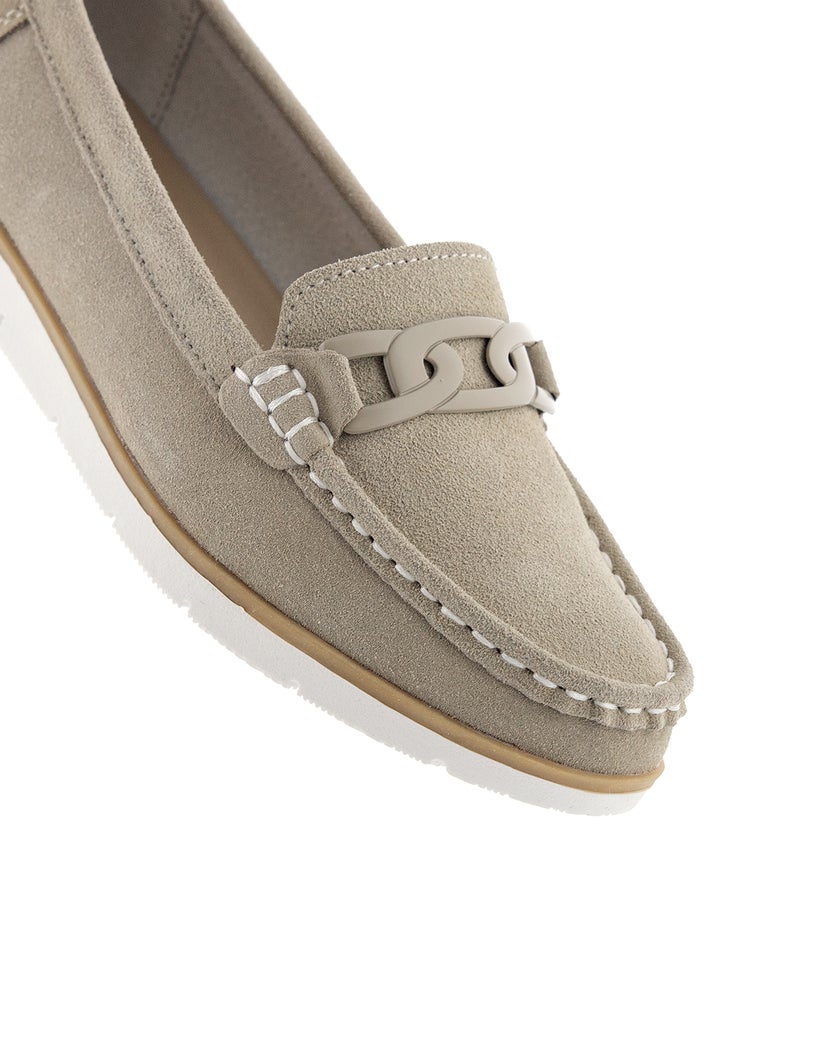 Soft Comfort Beige Loafers