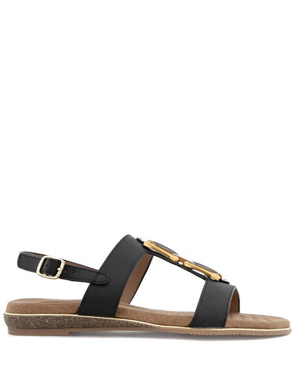 Lunar Svart Sandal