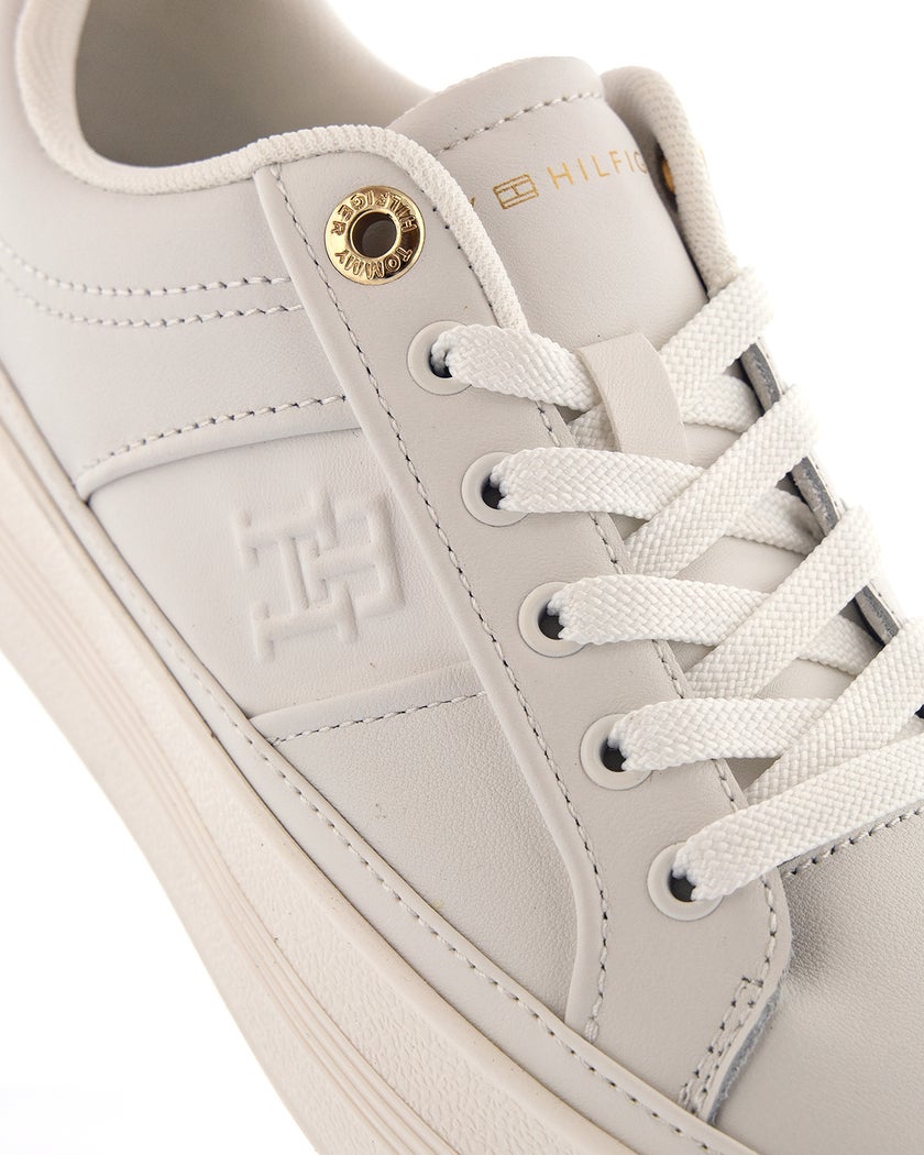 Tommy Hilfiger Vit Sneakers