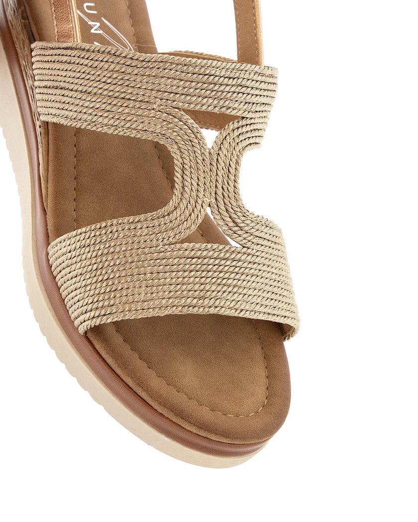 Donna Girl Guld Sandalett
