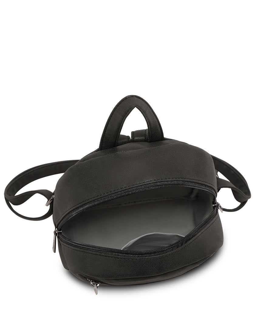 Duffy Svart Ryggsäck