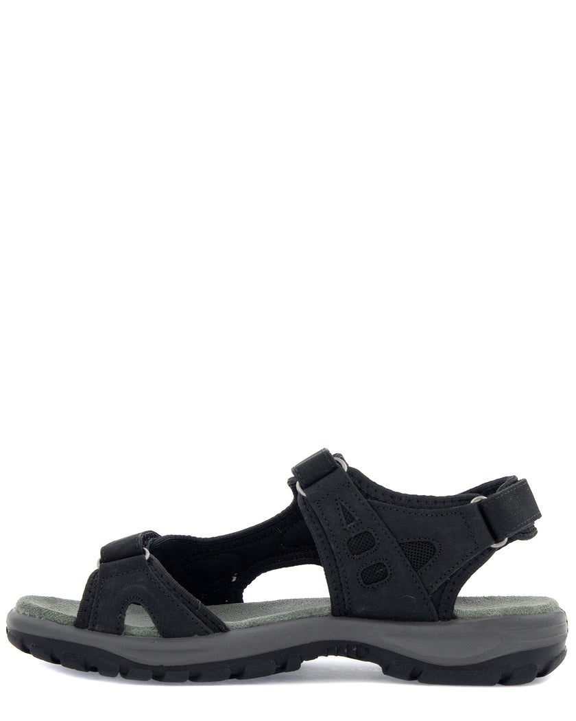 Park West Svart Sandal