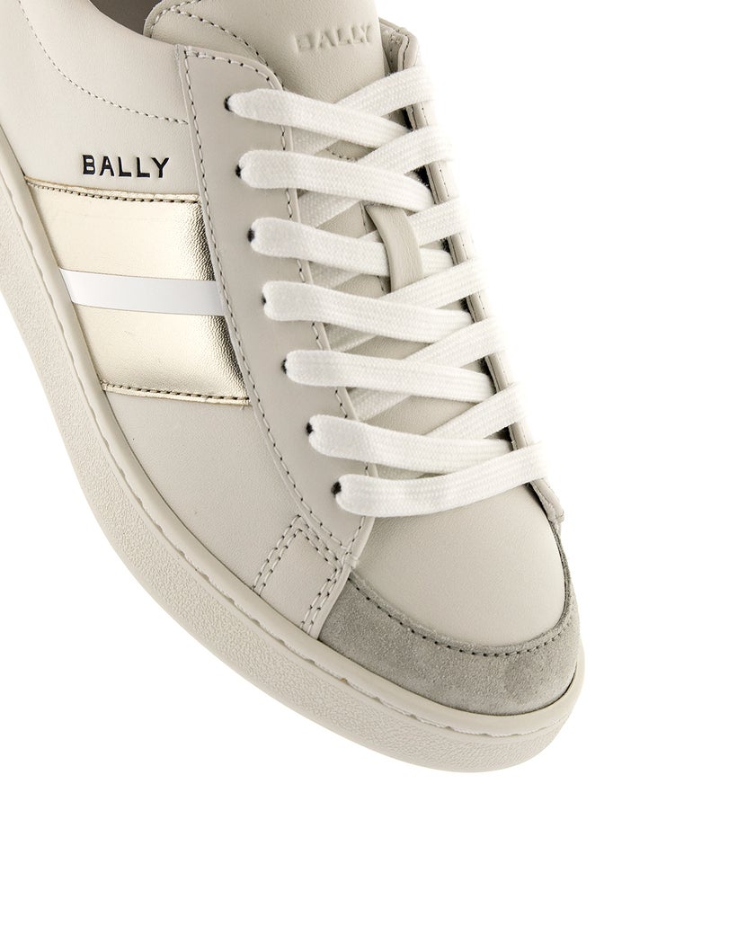 Bally Vit Sneakers