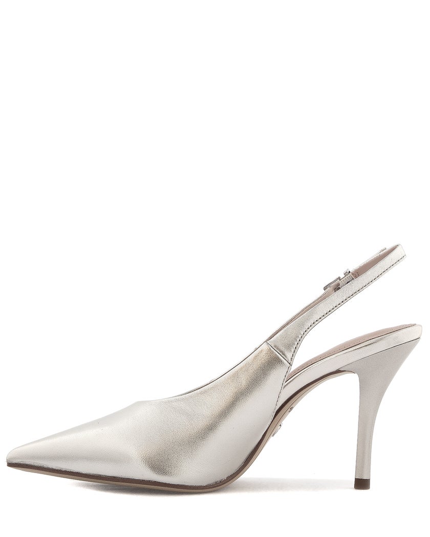 Tamaris Silver Pumps