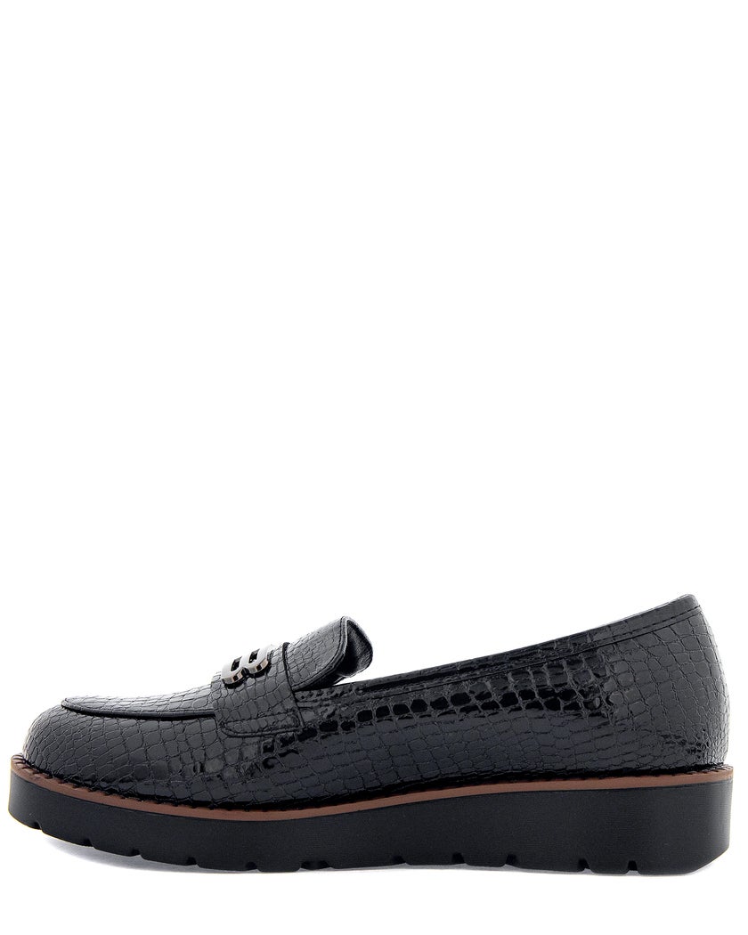 Emelie Strandberg Svart Loafer