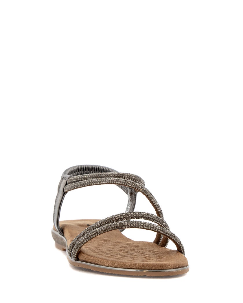 Lunar Silver Sandal