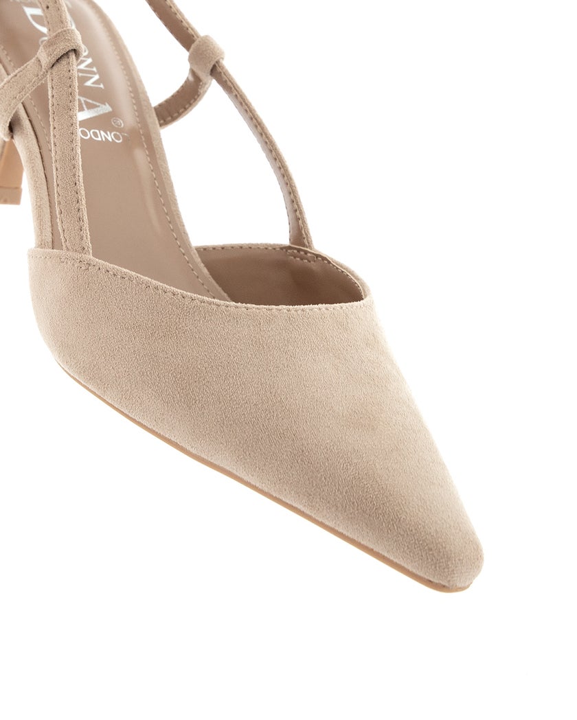 Donna Girl Beige Pumps