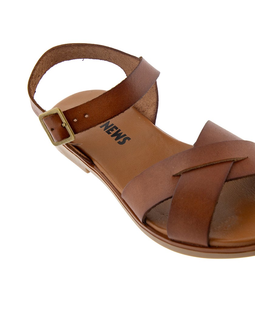 Foot News Brun Sandal