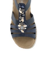 Rieker Blå Sandalett