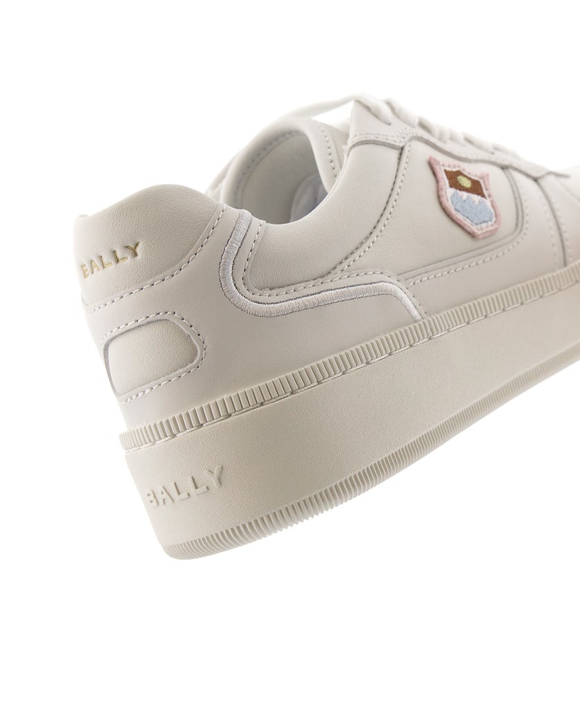 Bally Vit Sneakers