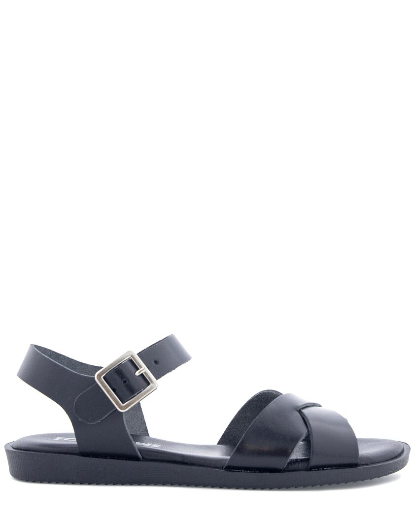 Foot News Svart Sandalett