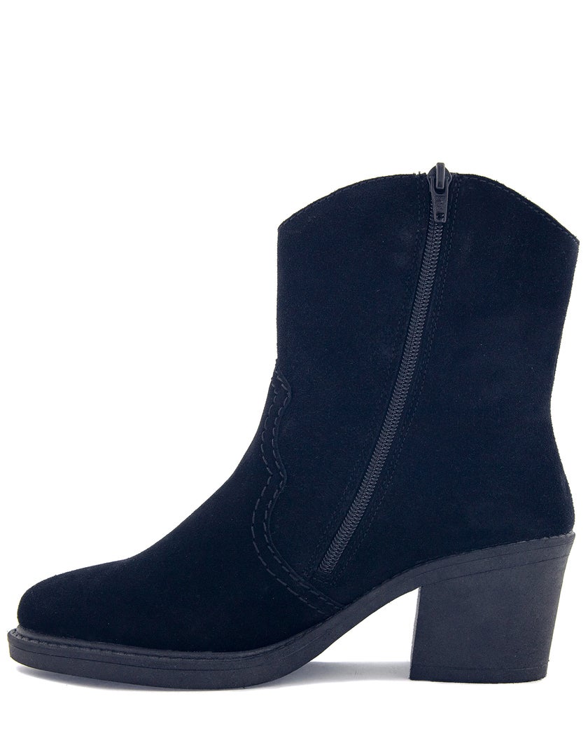 Rieker Svart Stövlett