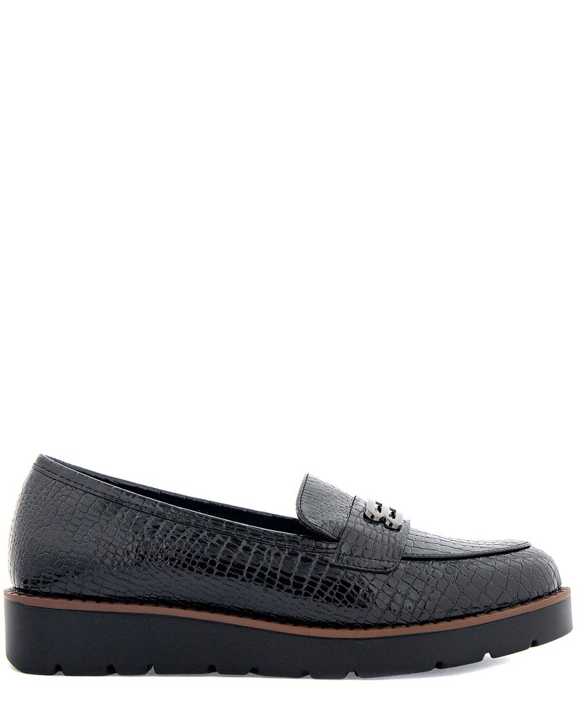 Emelie Strandberg Svart Loafer