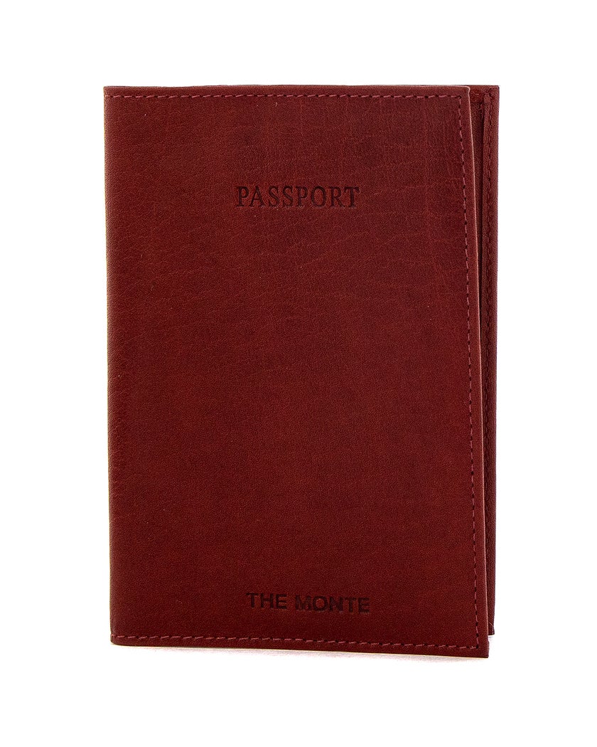 The Monte Rött Passfodral