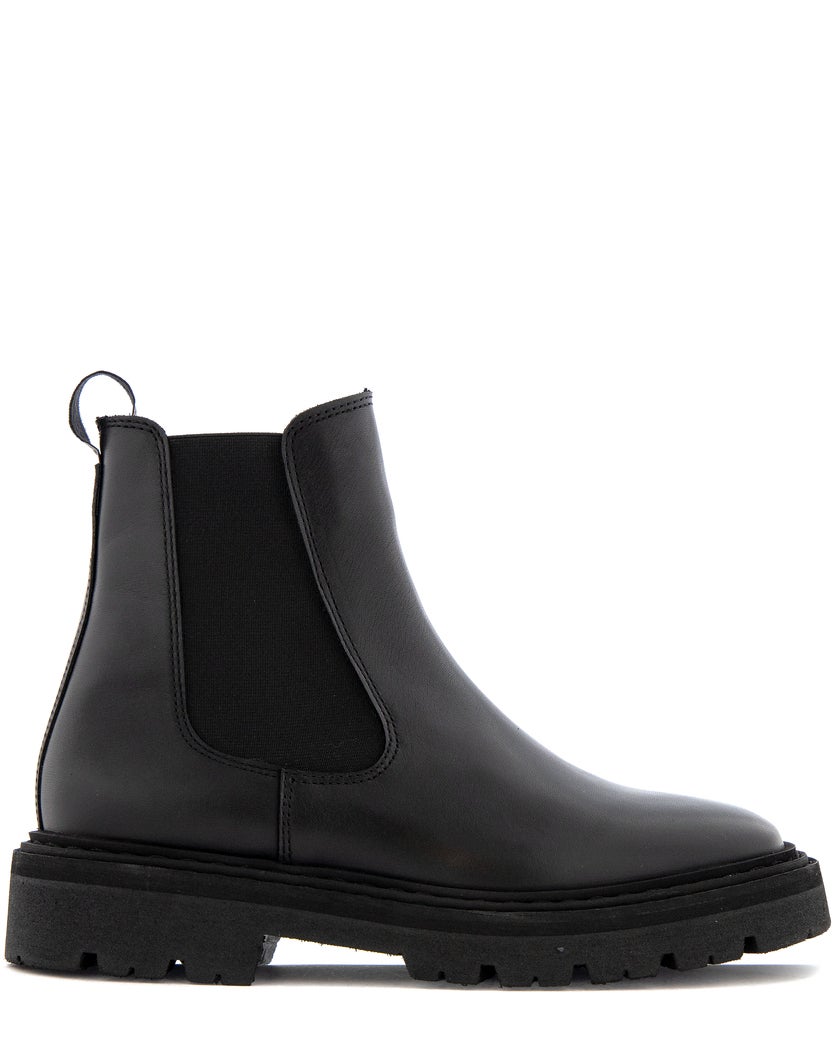 Sneaky Steve Svart Boots