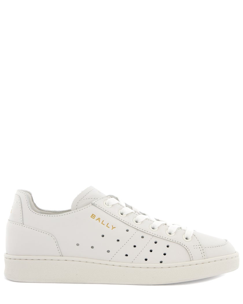 Bally Vit Sneakers