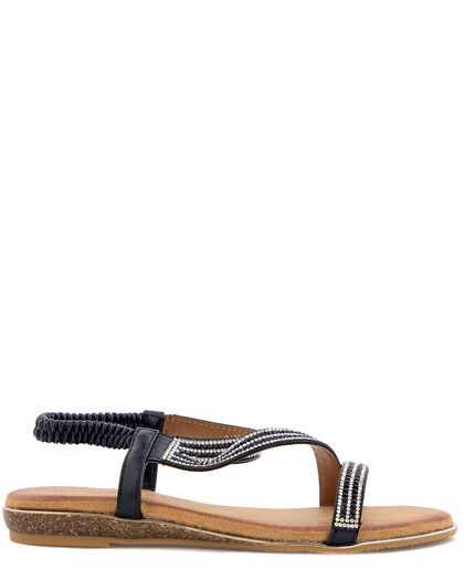 Lunar Svart Sandal