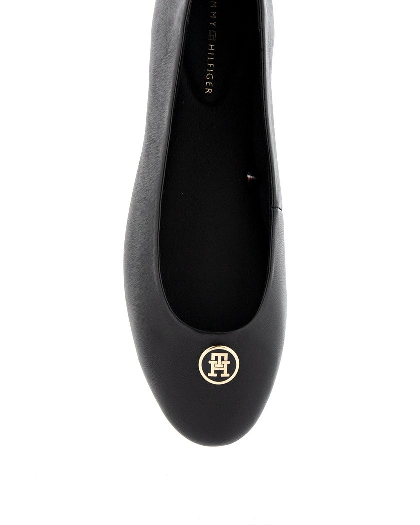 Tommy Hilfiger Svart Ballerina