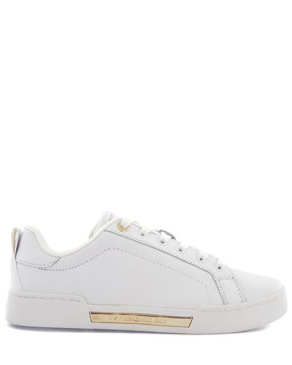 Tommy Hilfiger Vit Sneakers