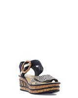 Rieker Svart Sandal