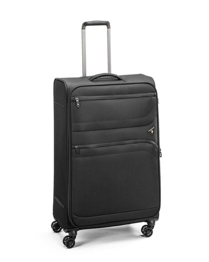 North Pioneer Svart Resväska