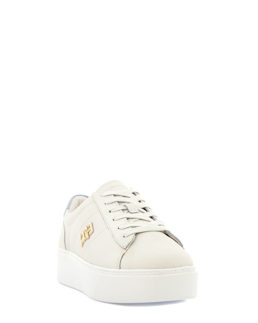 Tommy Hilfiger Vit Sneakers