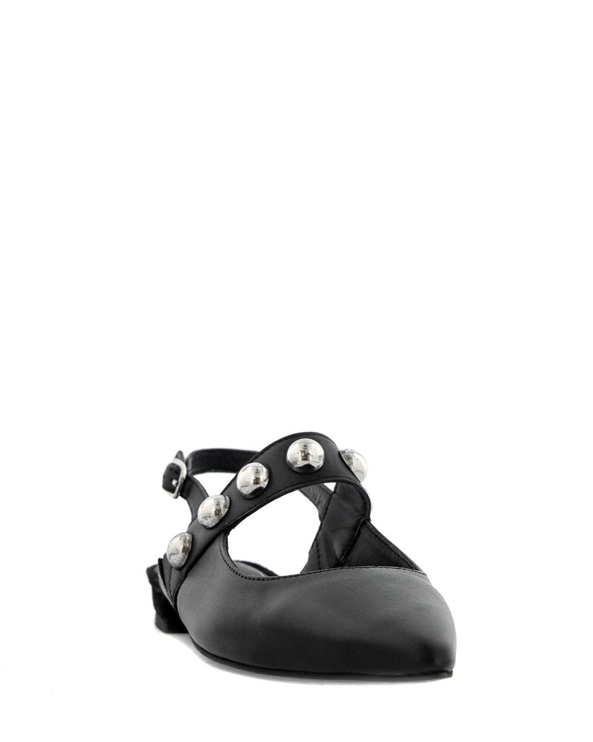 Foot News Svart Sandalett