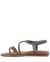Lunar Silver Sandal