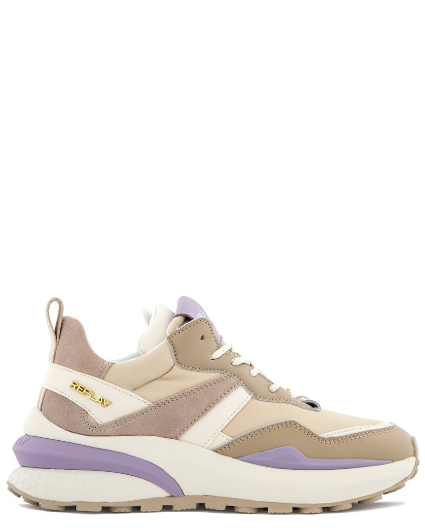 Replay Beige Sneakers